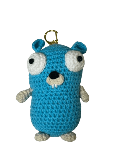 Gopher Keychain Plush